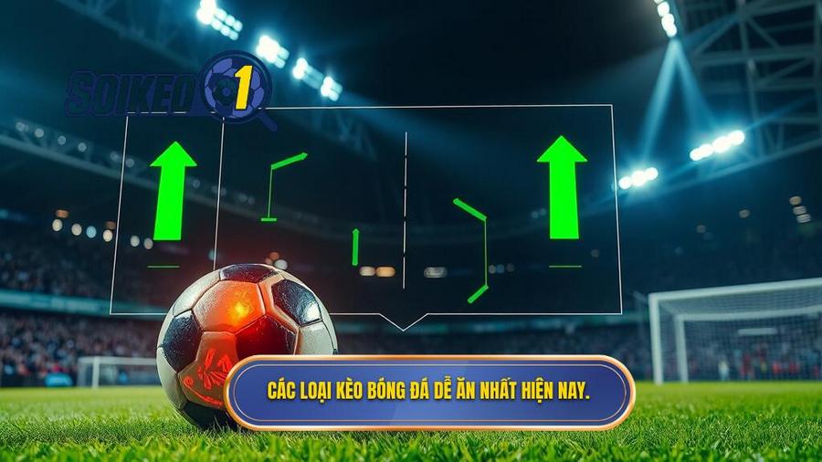 Top các loại kèo bóng đá dễ ăn nhất hiện nay cho người mới
