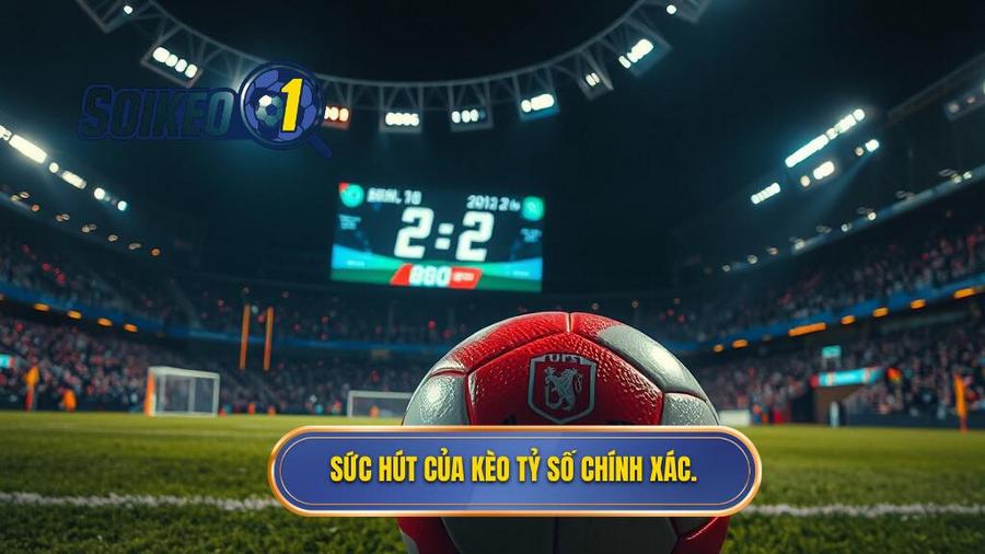 2. Sức hút của kèo tỷ số chính xác.